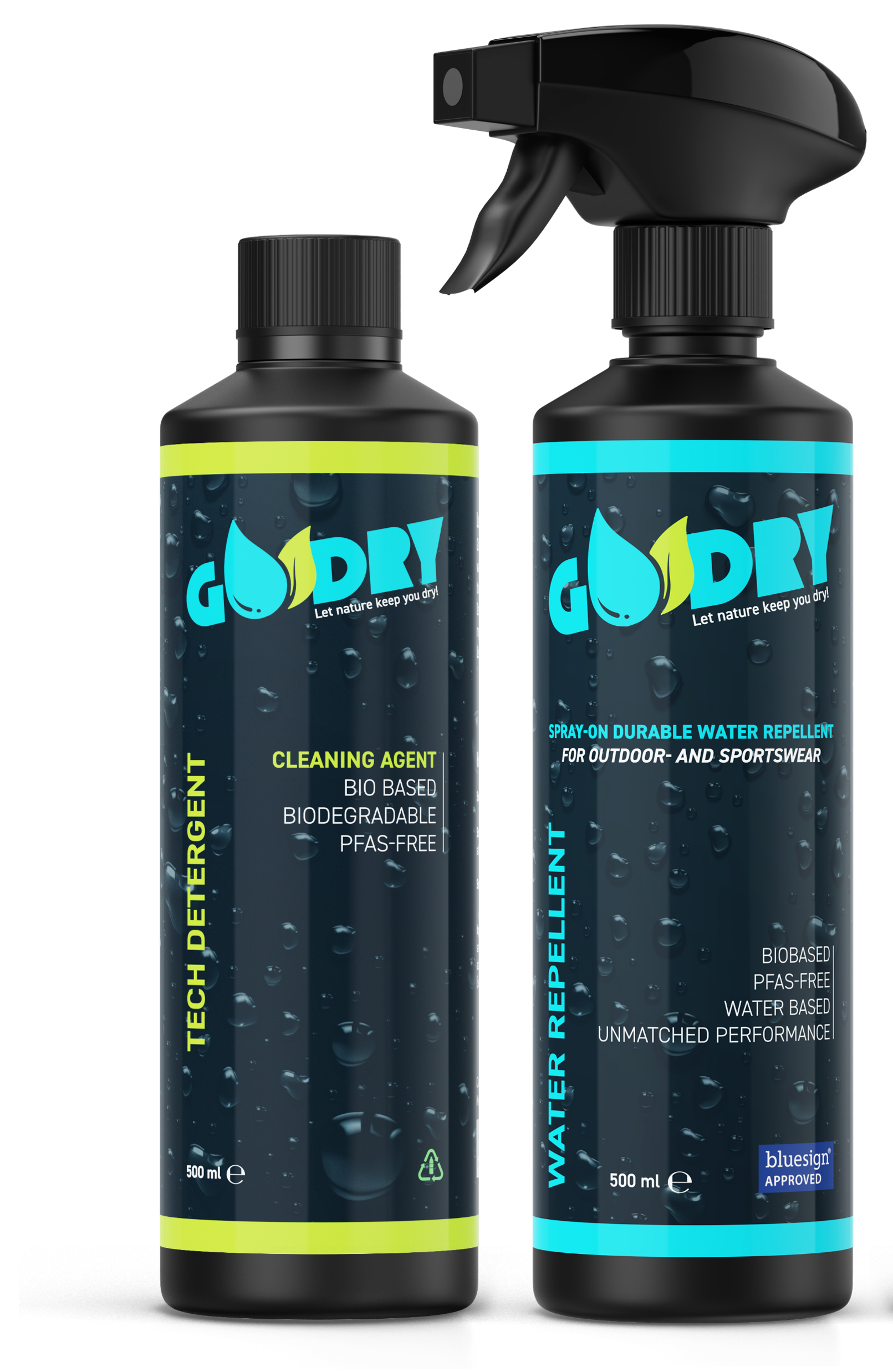 GoDry® Tech Detergent & Spray-On