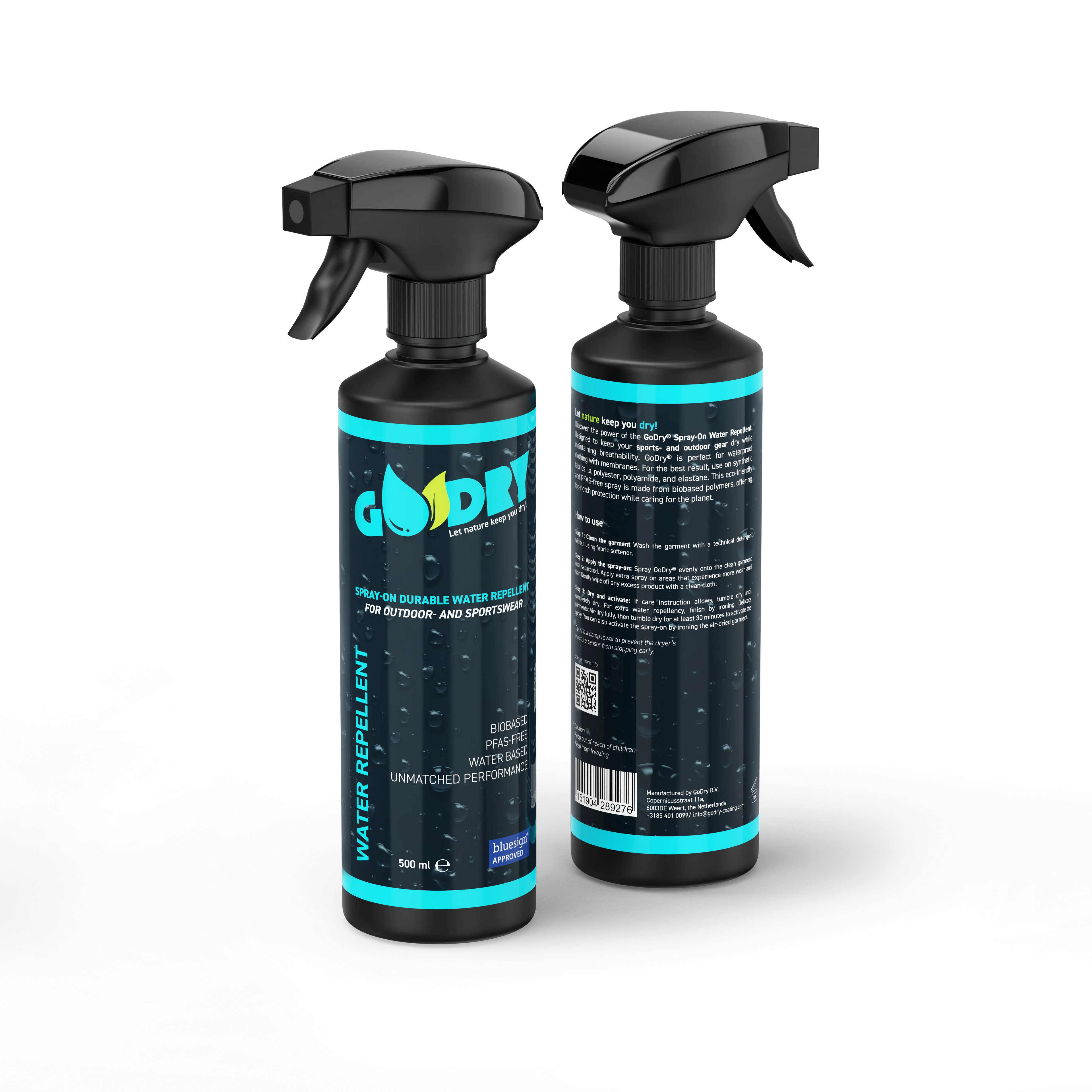GoDry Spray-on 2-pack