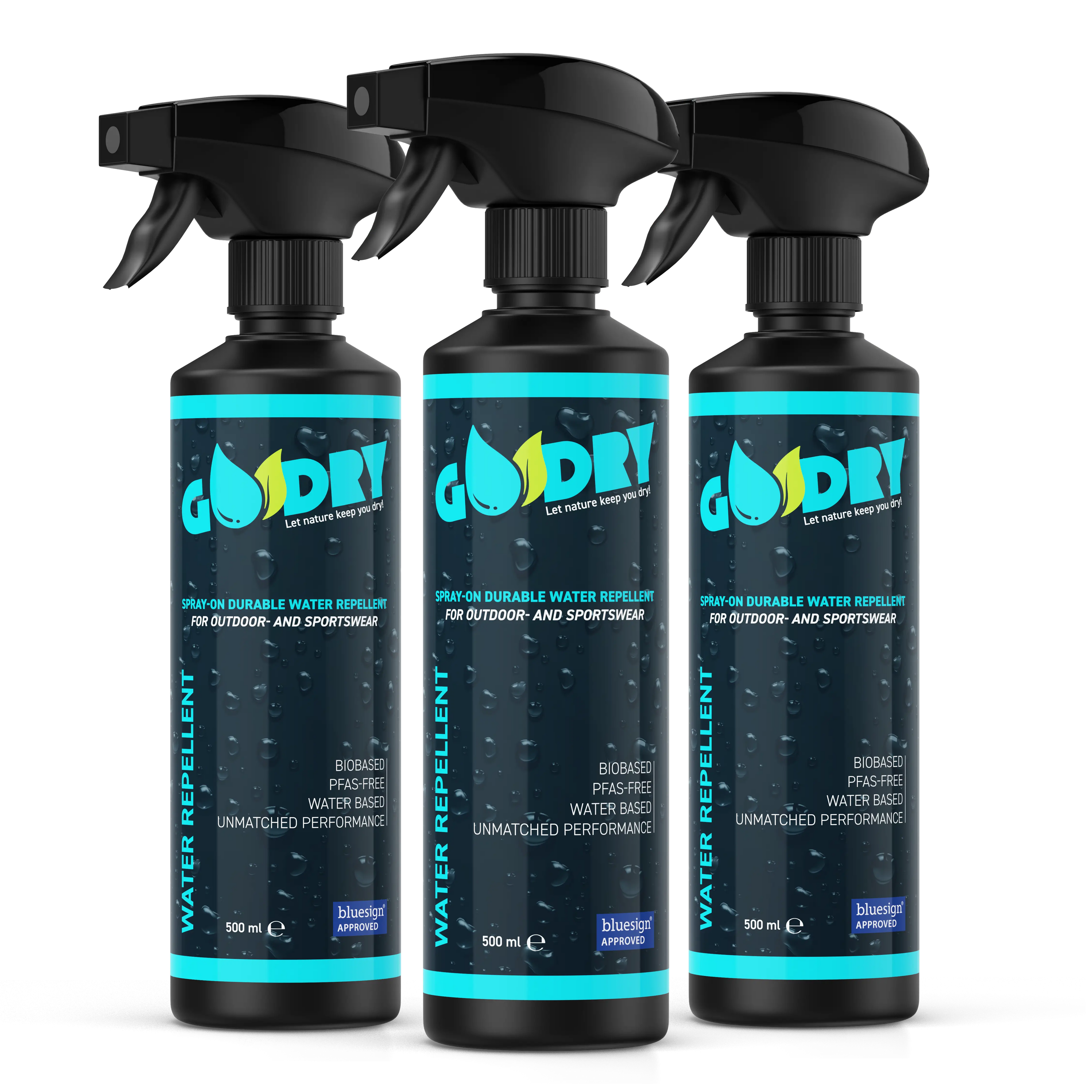 GoDry Spray-on 3-pack