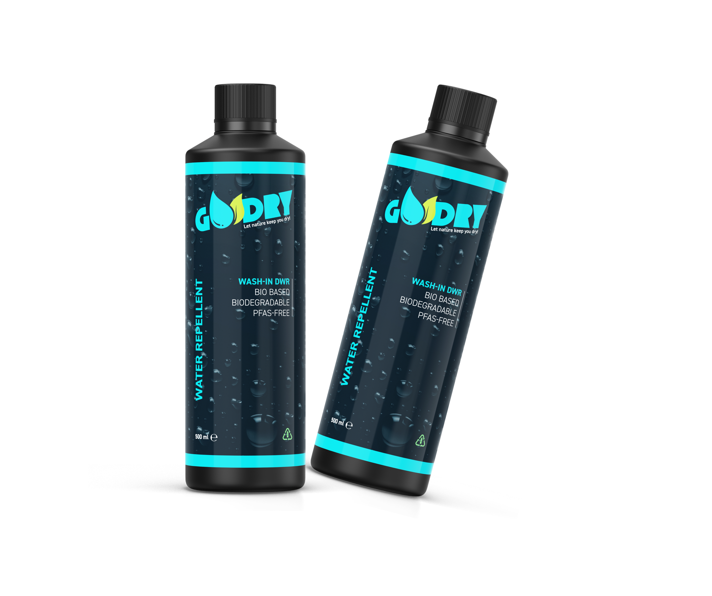 GoDry® Wash-In 2 pack (2*500ml)